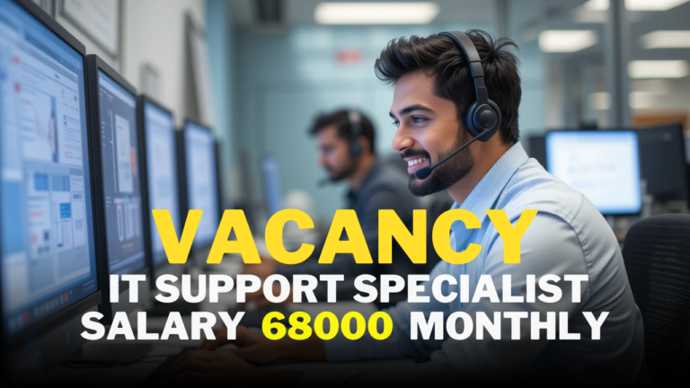 IT Support Specialist 2025 Latest Job Vacancy: Secure Your Role in India’s Tech-Driven Market