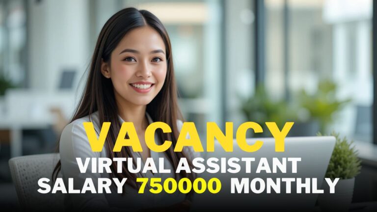 Virtual Assistant 2025 Letest Job Vacancy
